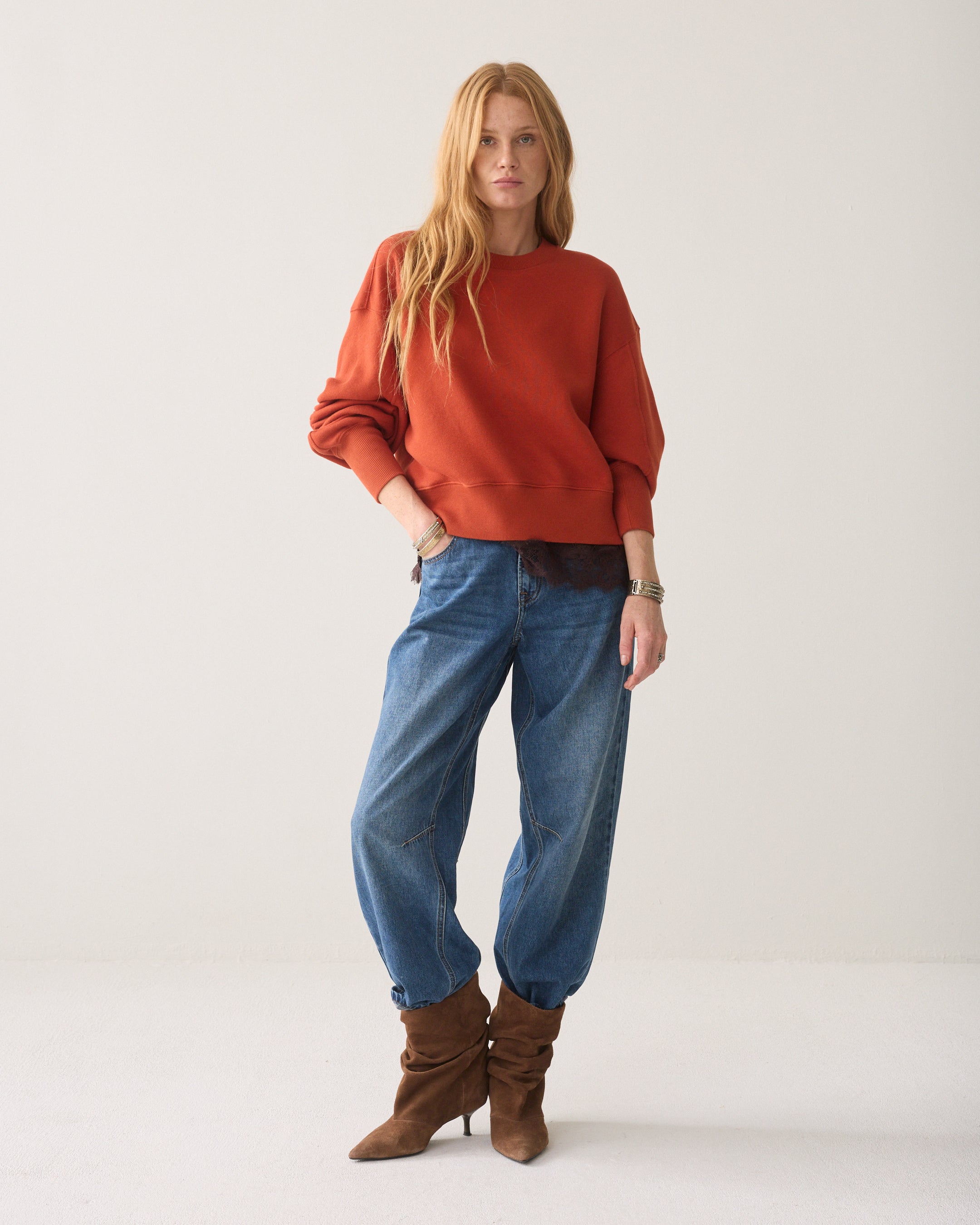 SUMMUM Sweatshirt Fade-out 3s5368-30704