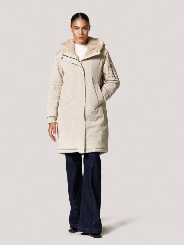 CREENSTONE CSN0760263 Vaka coat - sand