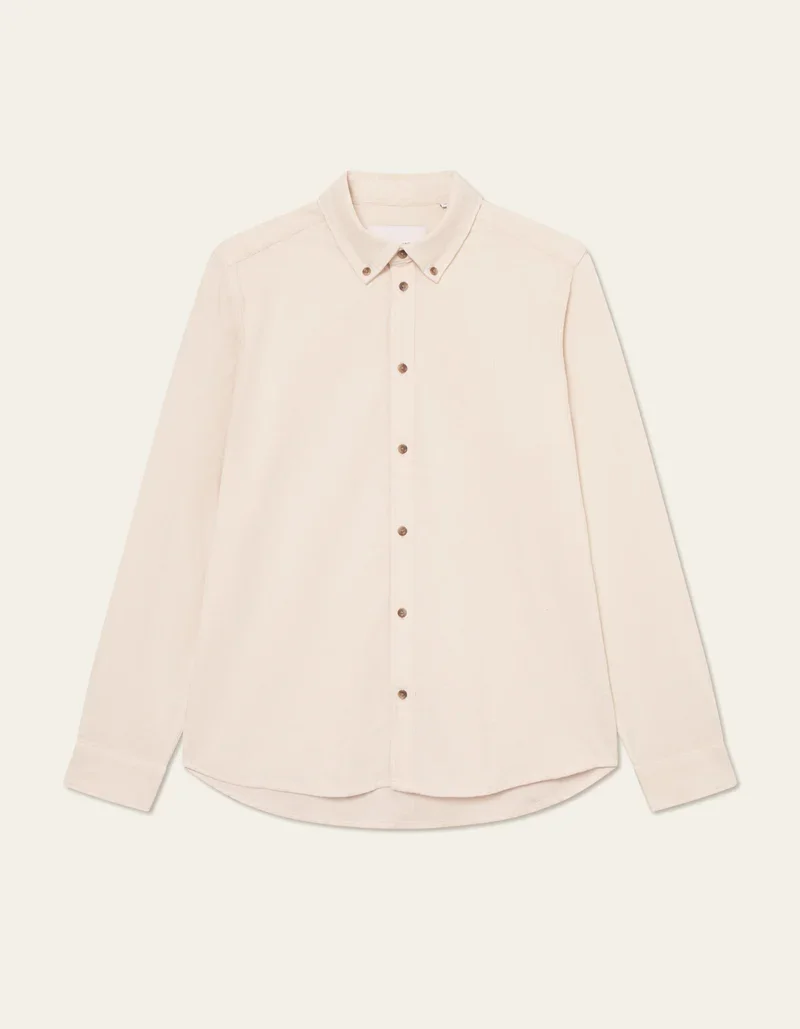 LES DEUX CORDUROY SHIRT 1000443/215 IVORY