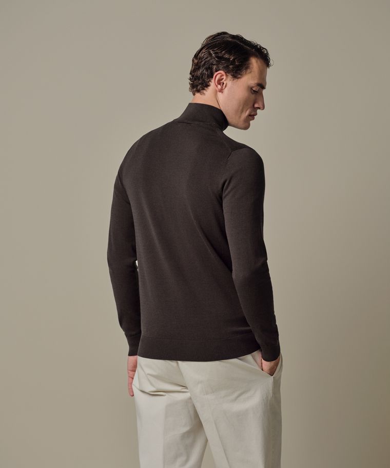 PROFUOMO PPXJ10008A PULLOVER HALF ZIP