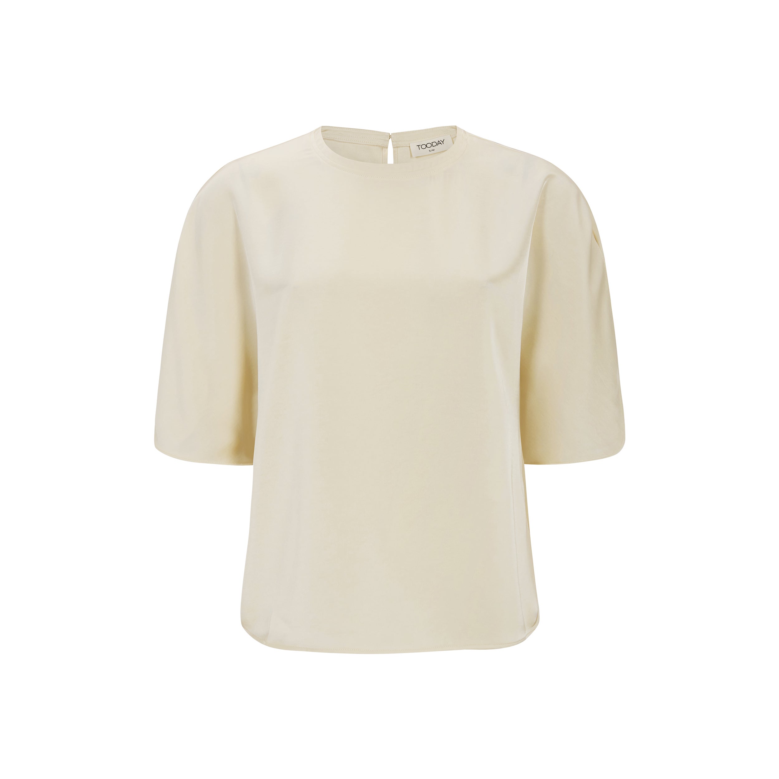 TOODAYTD126-121 TDAya SS Blouse-Snow White