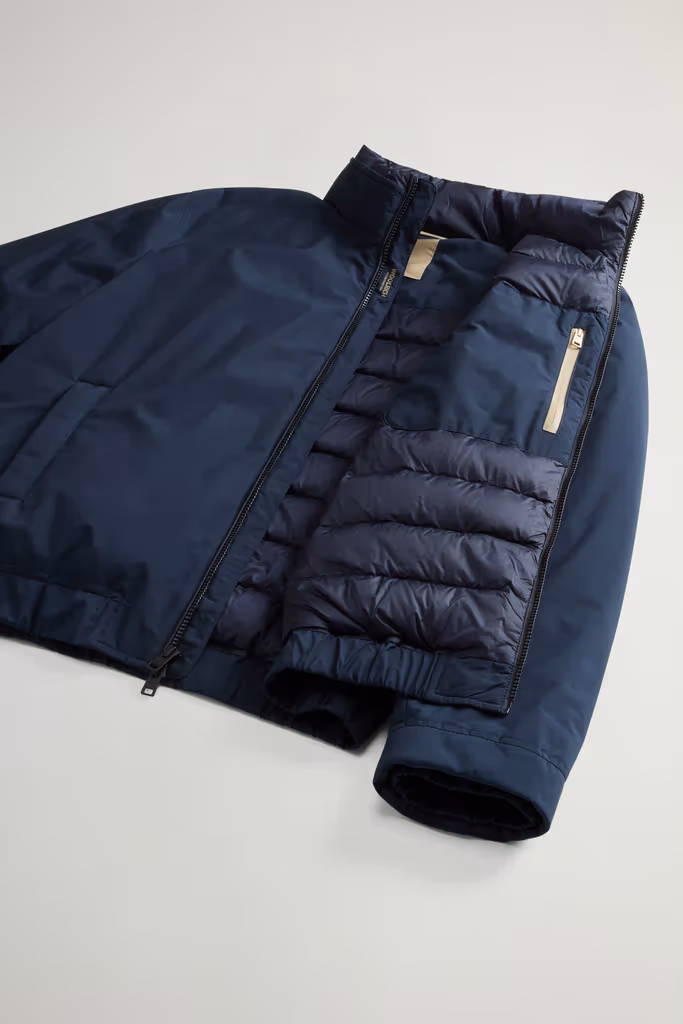 WOOLRICH CFWOOU2076MBUT5182 Lewis Bomber Jack