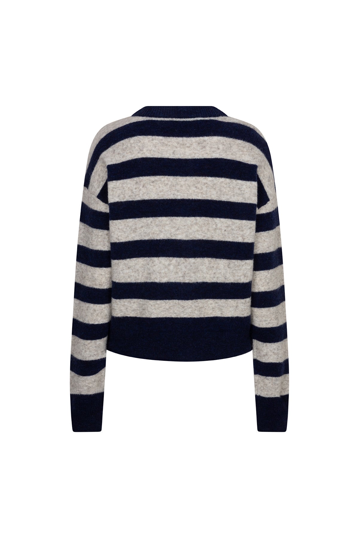 RUBY TUESDAY T608-1380 Vivett stripe Striped Cardigan - Night blue stripe