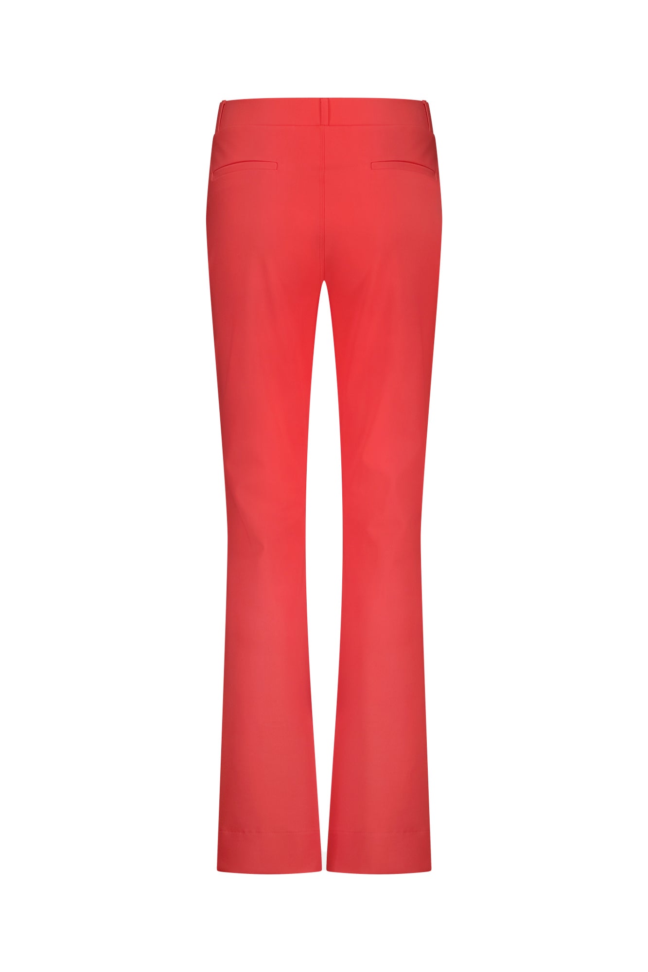 STUDIO ANNELOES 12654 Flair bonded trousers - coral red