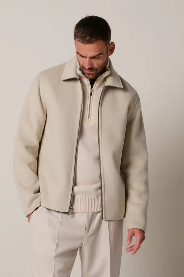 PROFUOMO PPXF30012C reversible wollen overshirt