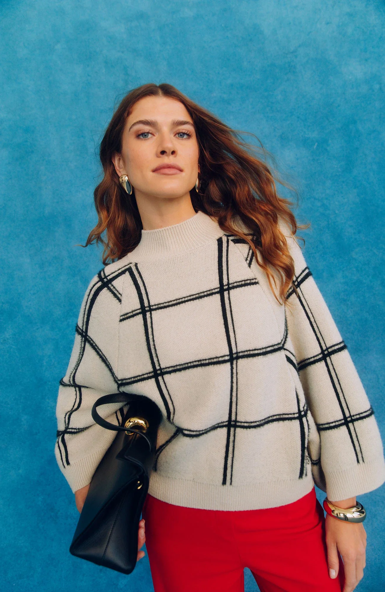 STUDIO ANNELOES 14324 Cecile check pull