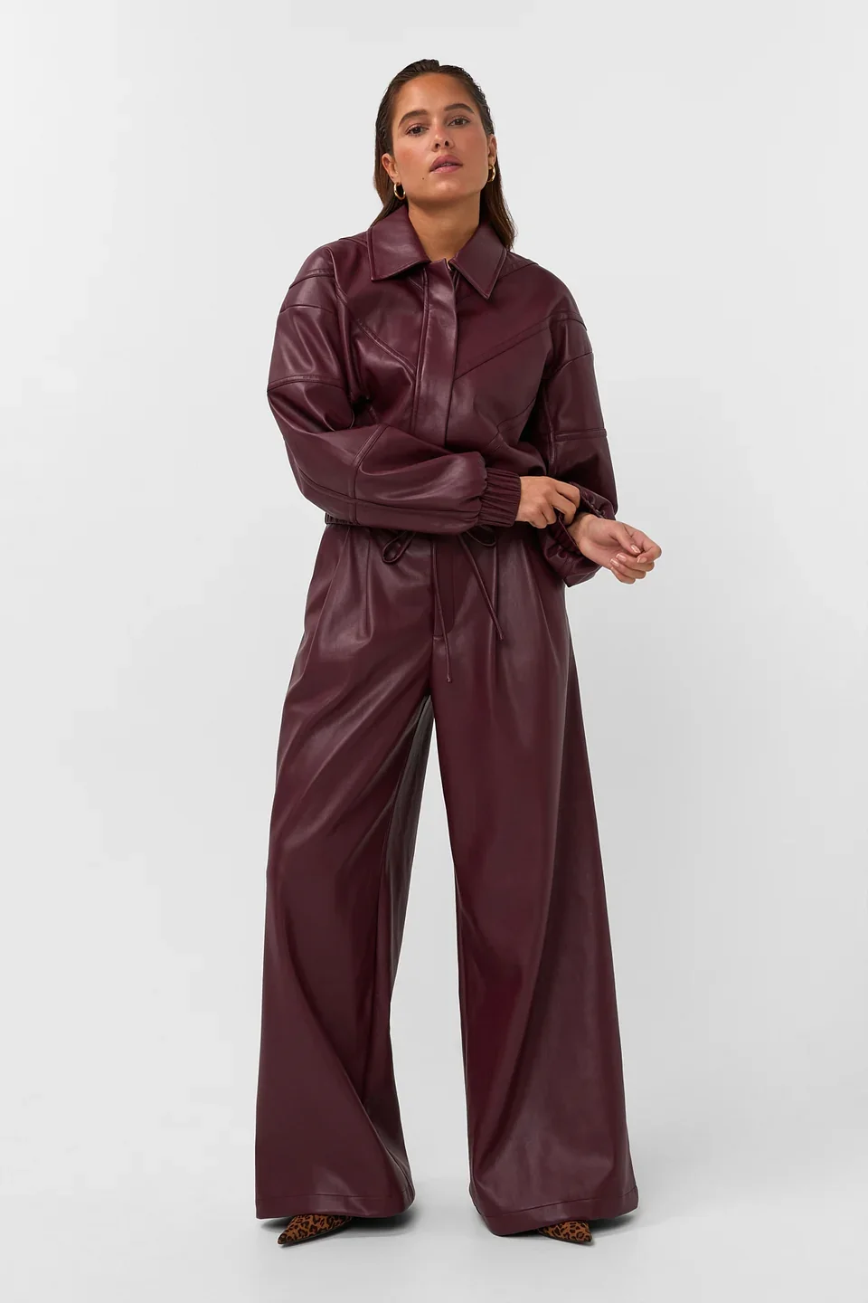 AMAYA Amsterdam Riven jacket bordeaux