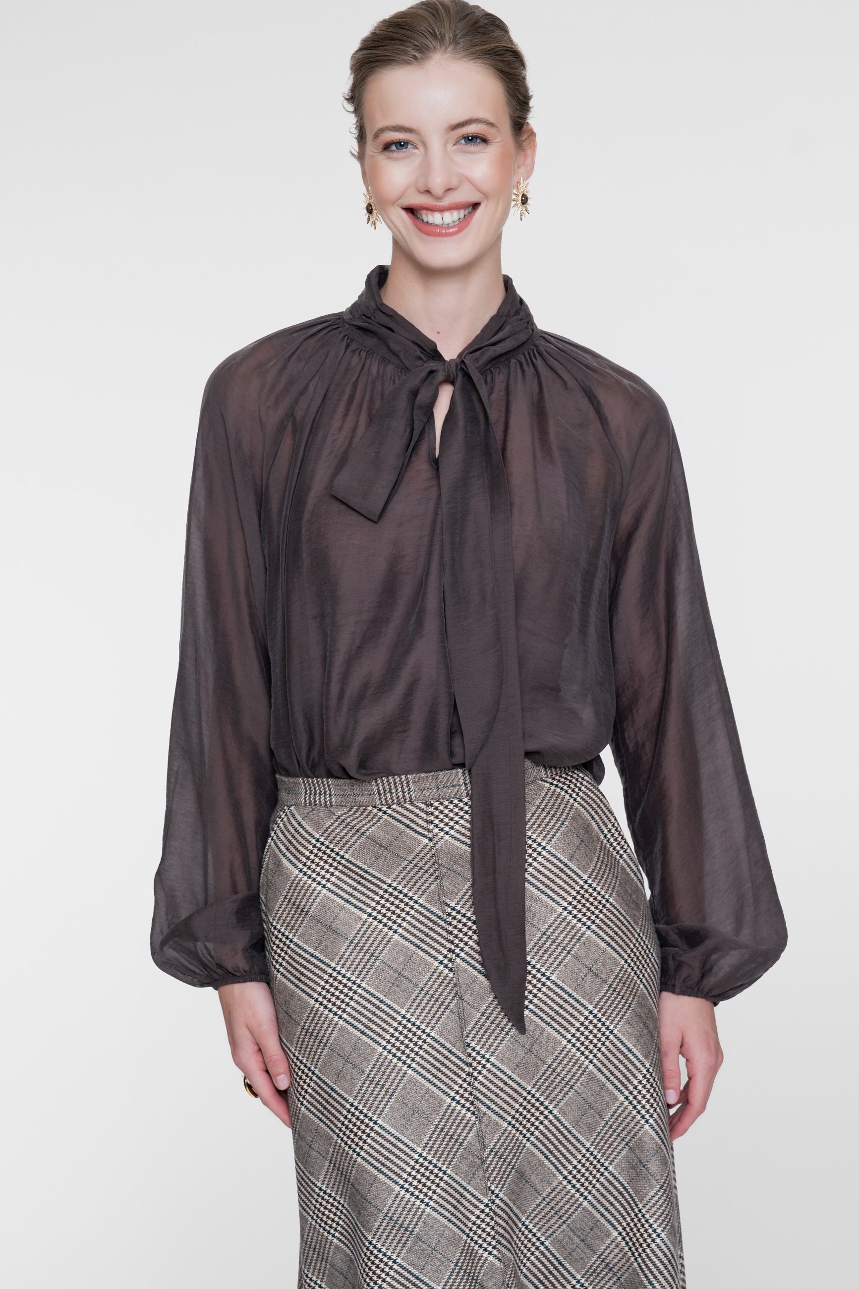 GEISHA 63601-14 BLOUSE MET STRIK