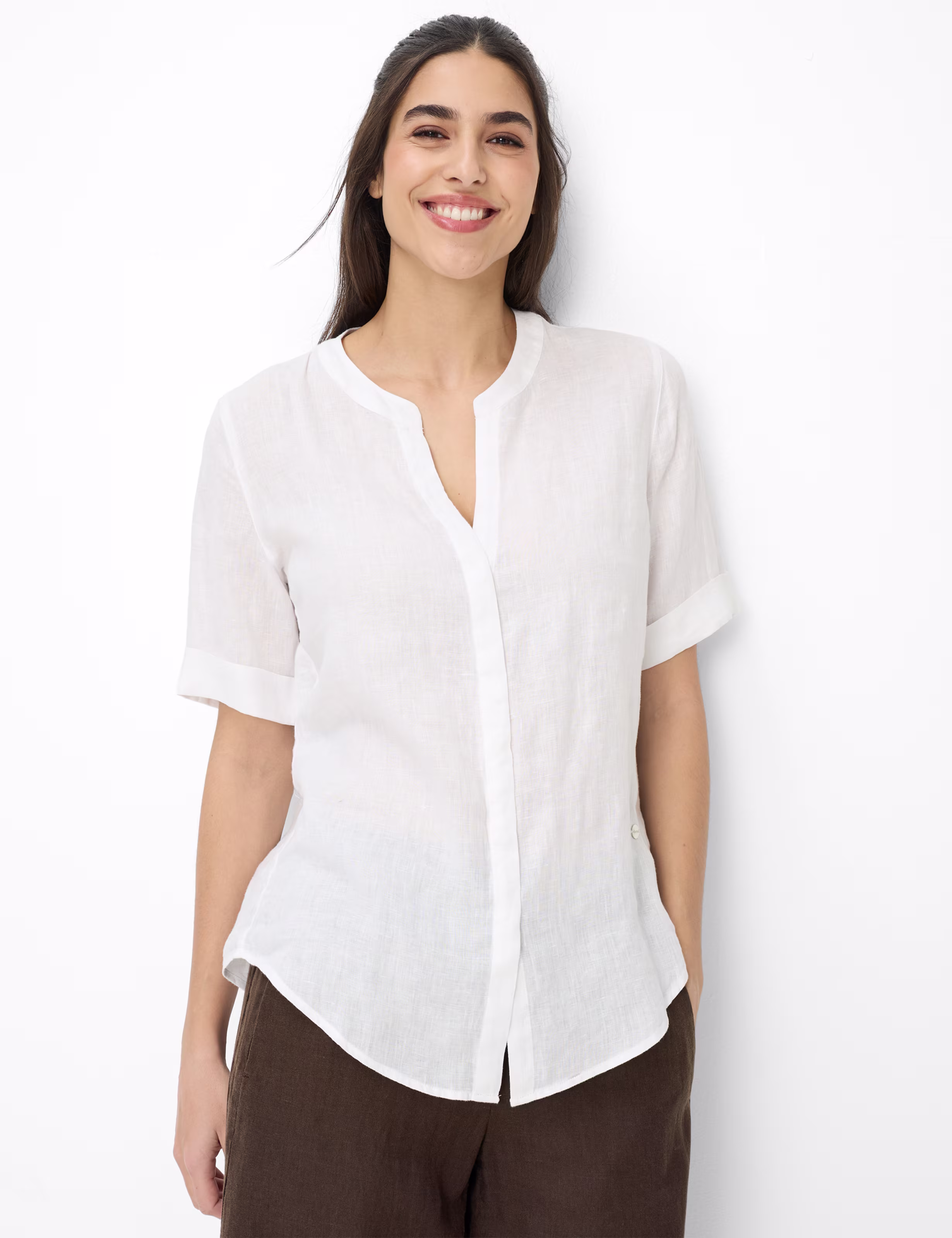 BRAX 940008_94150500 Style VERI Blouse-white