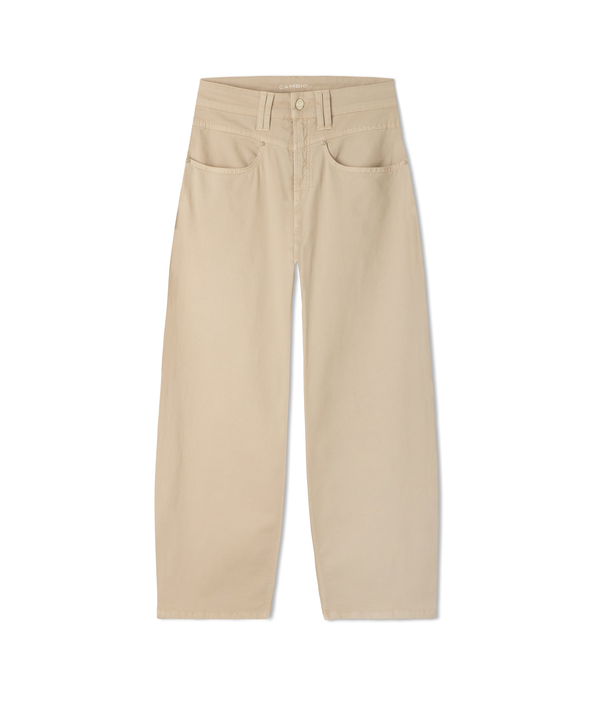 Cambio 7667 0137-04 Odele Twill Broek-dusty sand