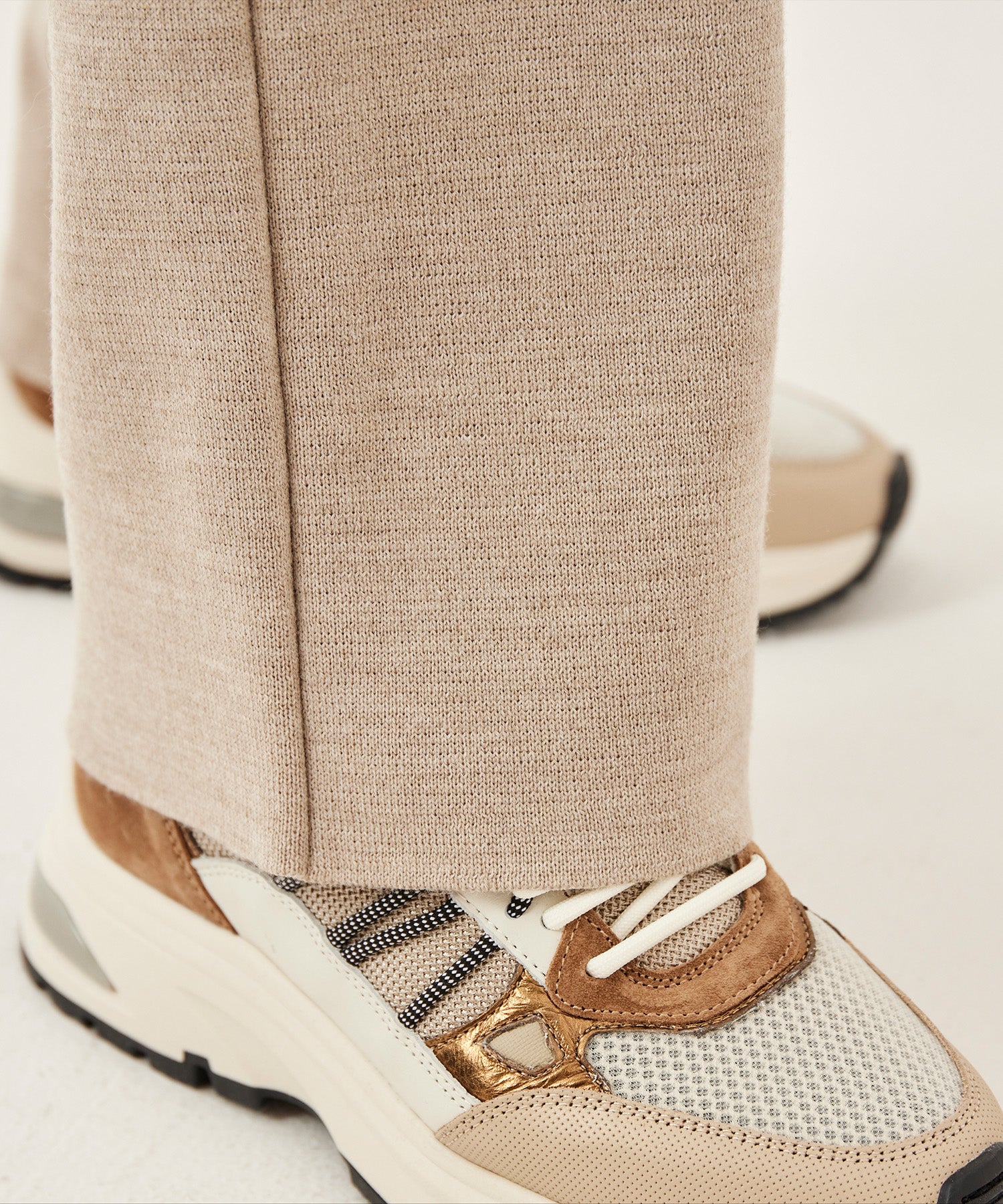 LaSalle IT.11 Wide Leg Pants Naturel