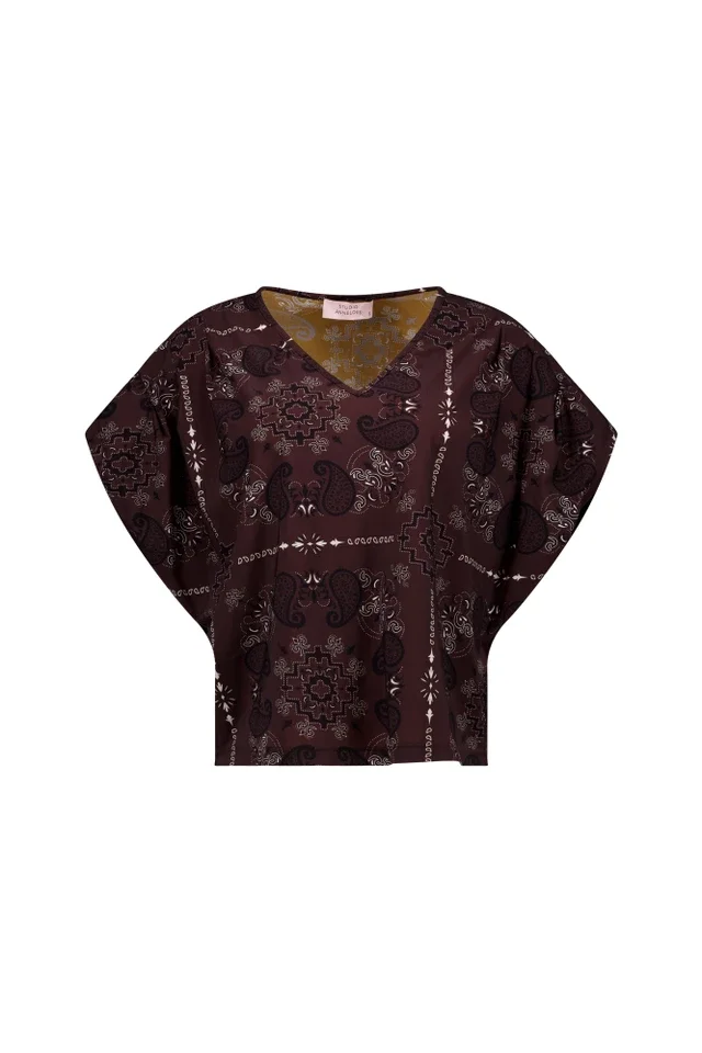 STUDIO ANNELOES 13749 Renske paisley top
