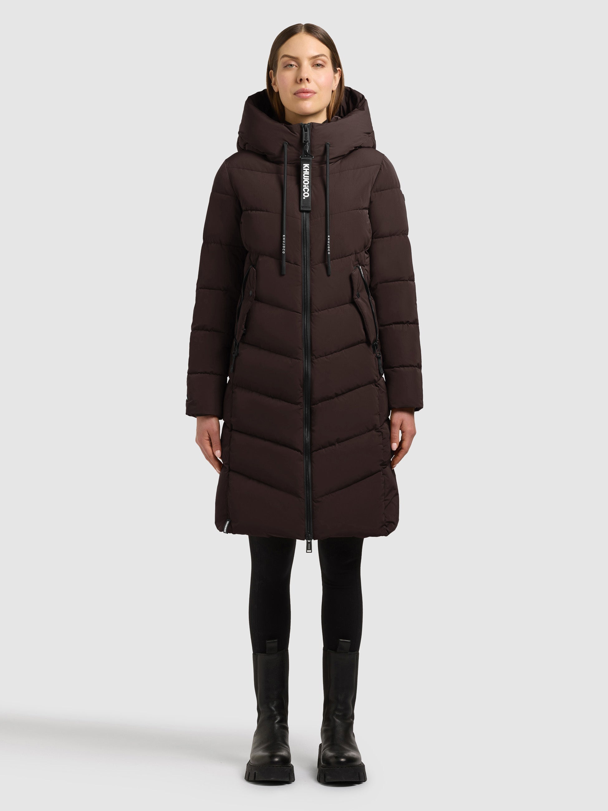 KHUJO MIKIA4 1098CO263 Coat long