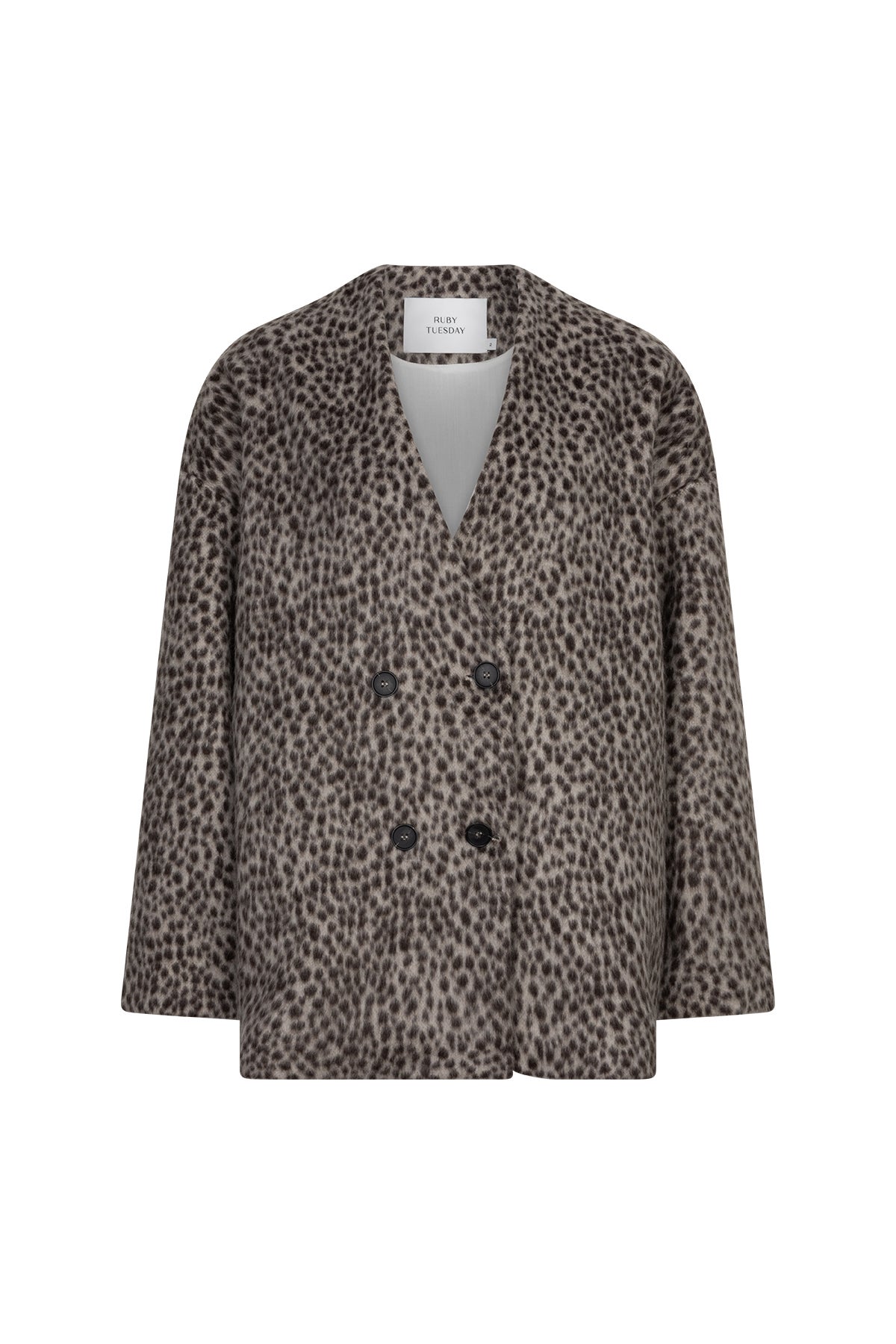 RUBY TUESDAY T607-1216 Cauliez Jacquard Animal Blazer