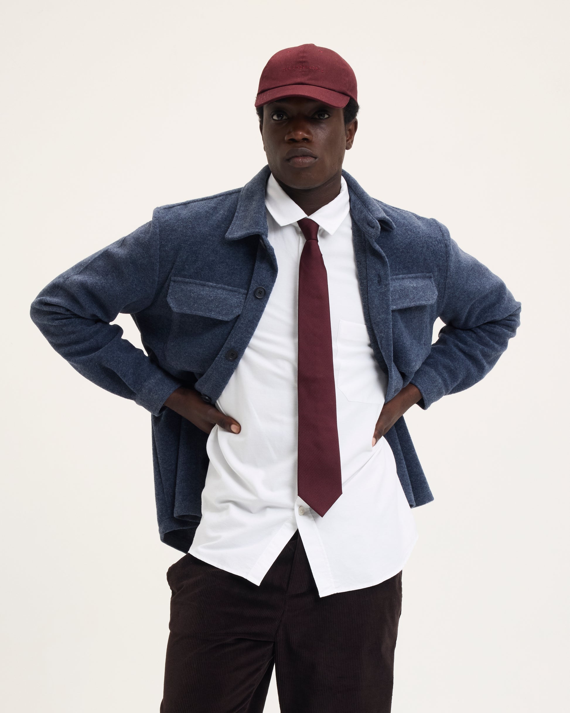 THE GOODPPEOPLE SAX 26020229 wollen overshirt