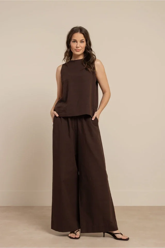 STUDIO ANNELOES 13755 Grace linen trousers