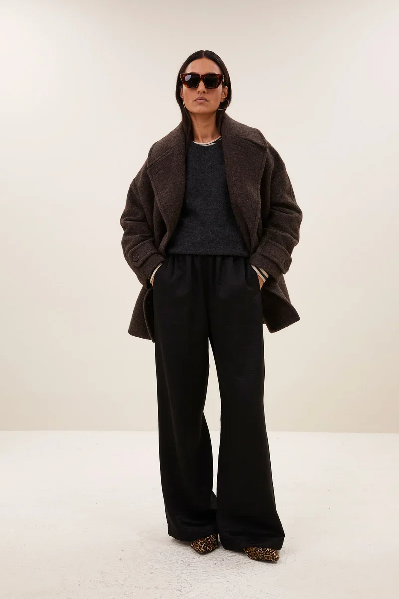 BY-BAR 26419028 Scott melange coat