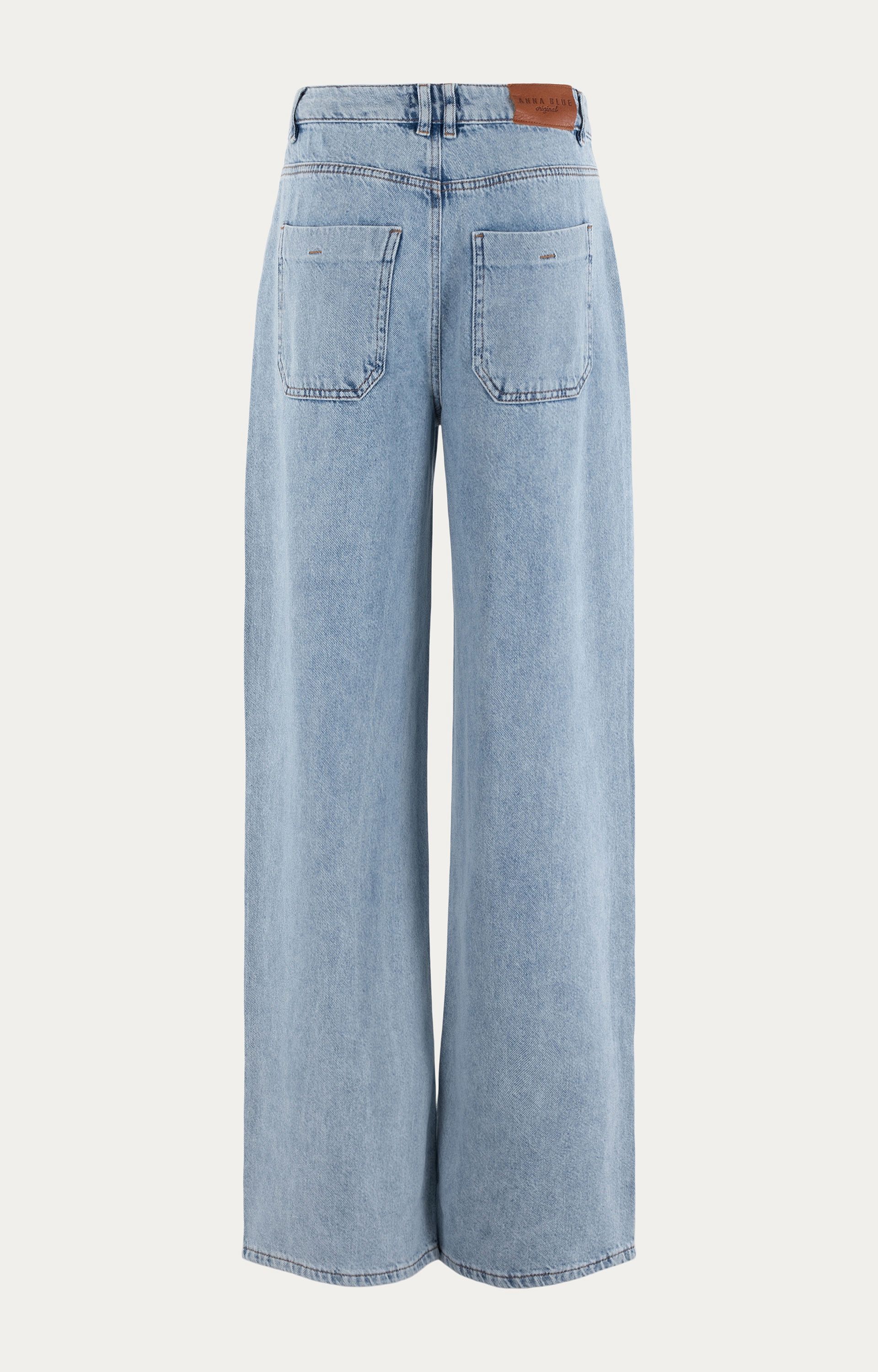 ANNA BLUE B11-02-Jeans Wider