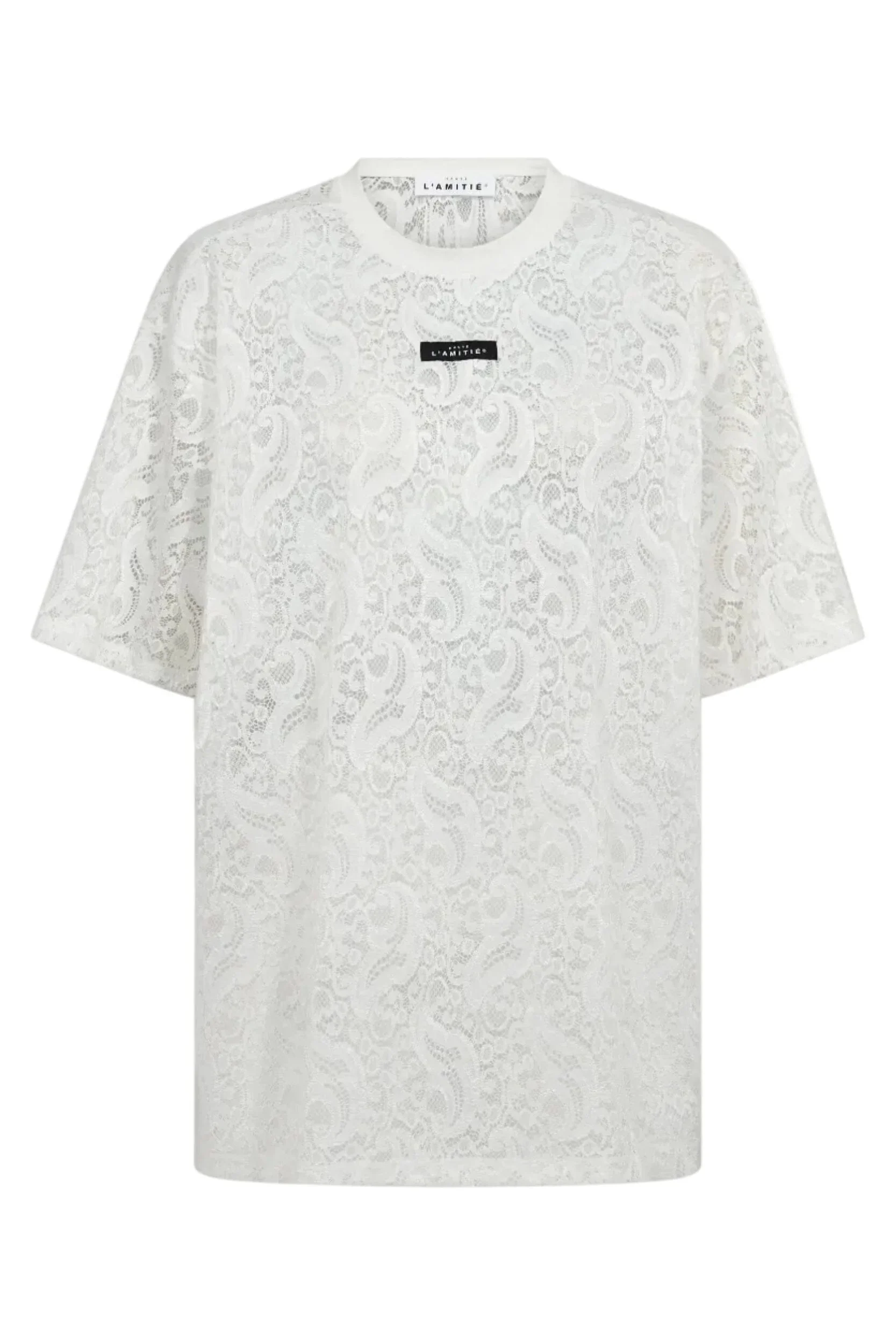 HAUTE L'AMITIE HL10725 Summer Lace Loose Tee