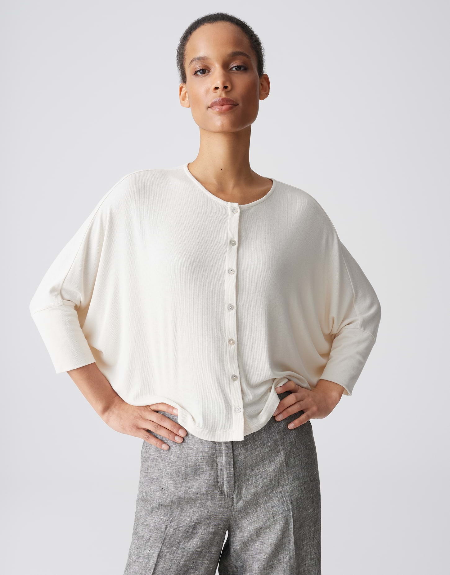 OPUS 10578214223444 Sigefi Knoop-vest