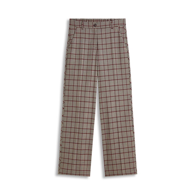 SUMMUM Geruite broek met bies 4s3040-12482