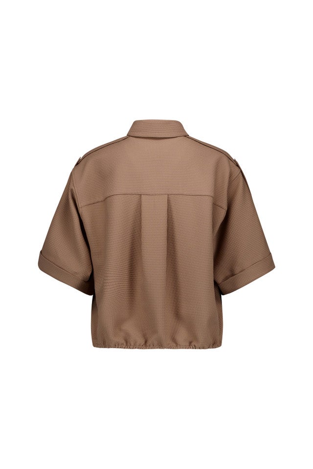 STUDIO ANNELOES 13666 Nellie waffle blouse