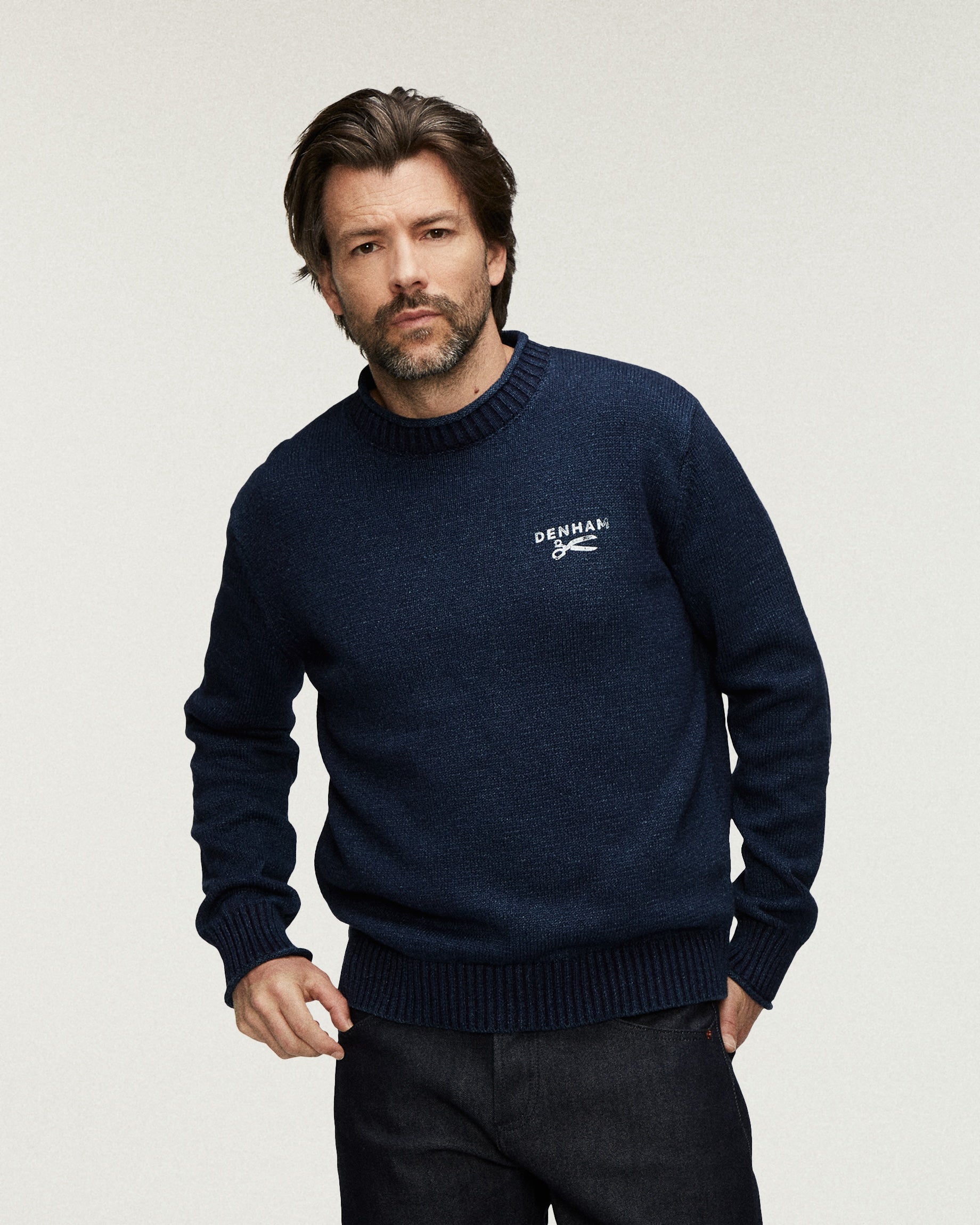 DENHAM 01-26-07-71-519 REGAL KNIT classic fit