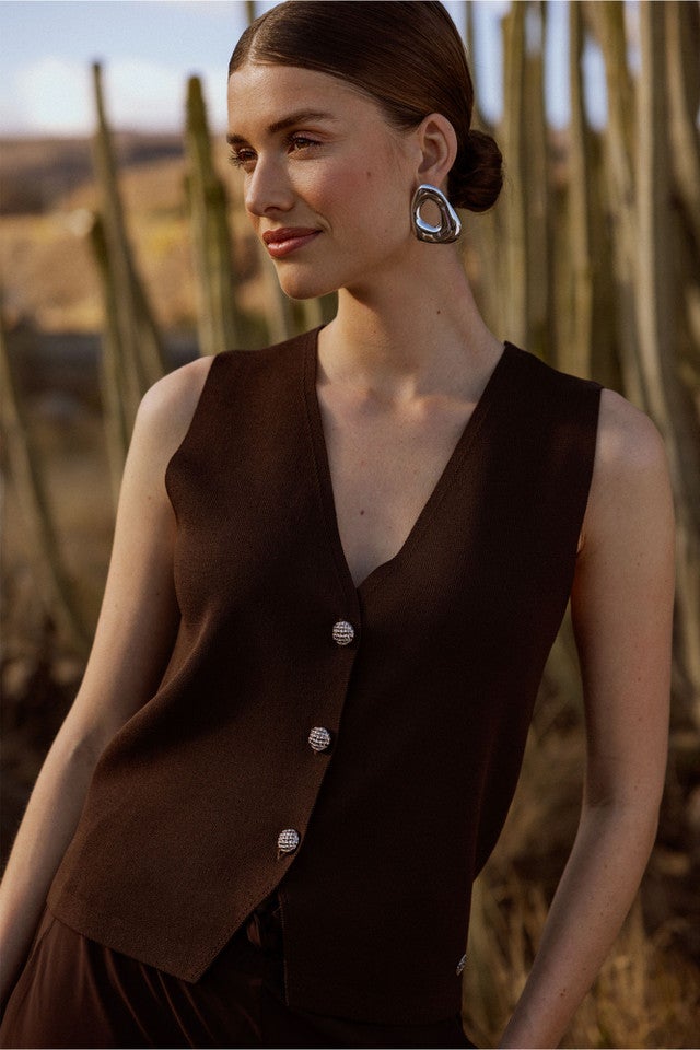 STUDIO ANNELOES 13987 Fenna knitted gilet