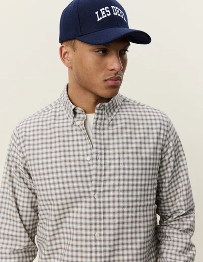 LES DEUX 1002229 TWO TONE MINI shirt groen