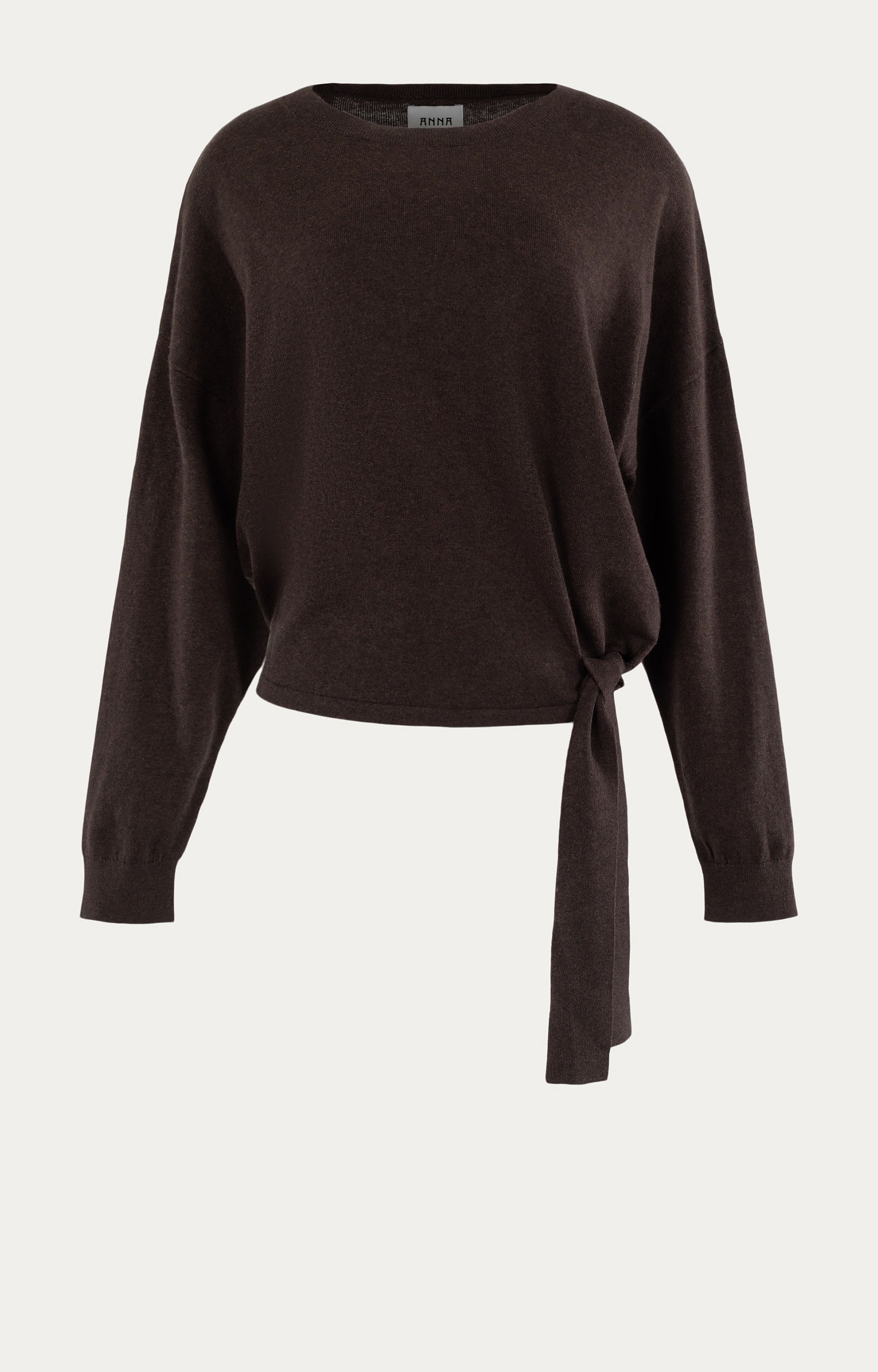 ANNA 34a09-03043 Pullover met strikdetail