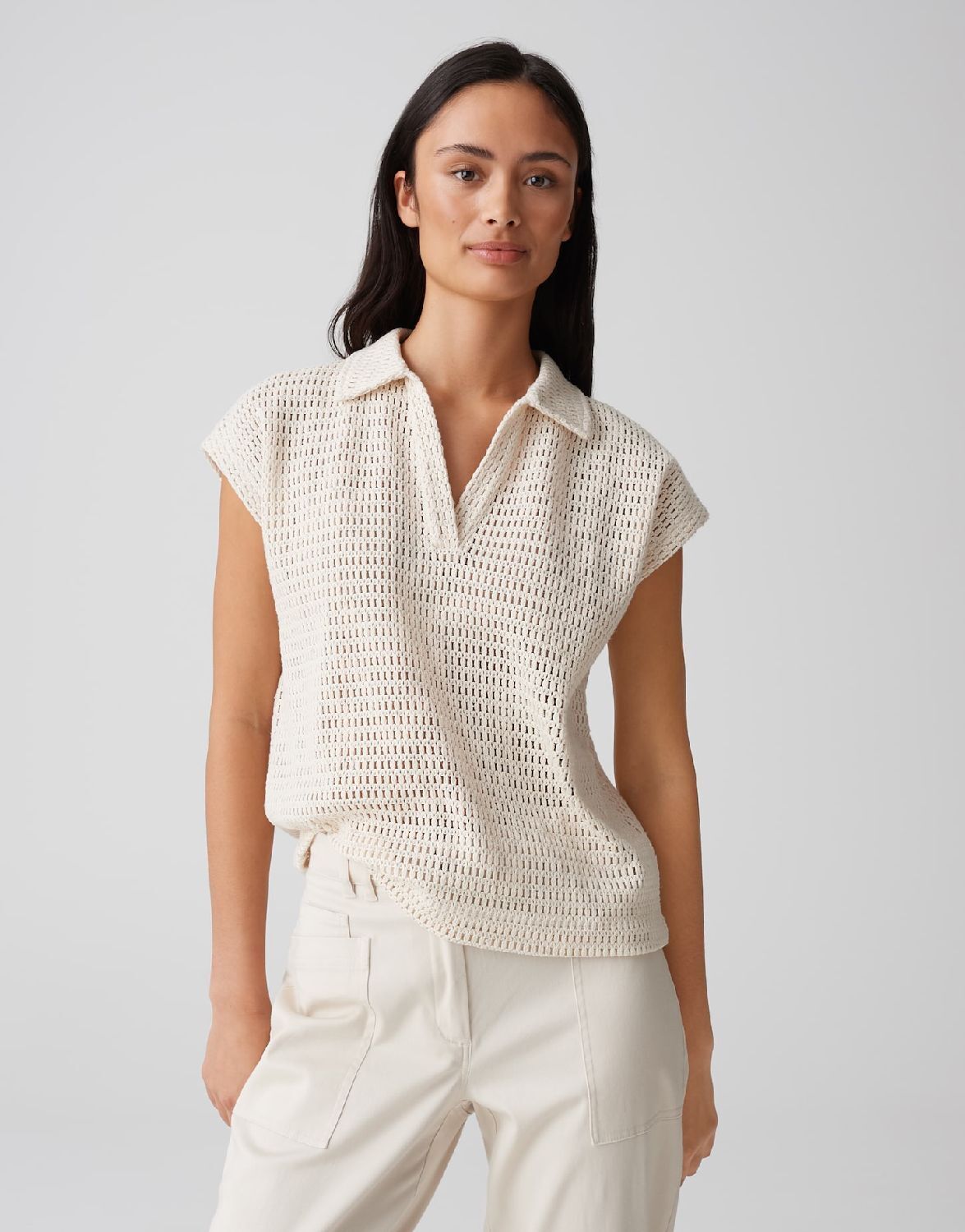 OPUS 10402213081106 Somona Gehaakte Polo