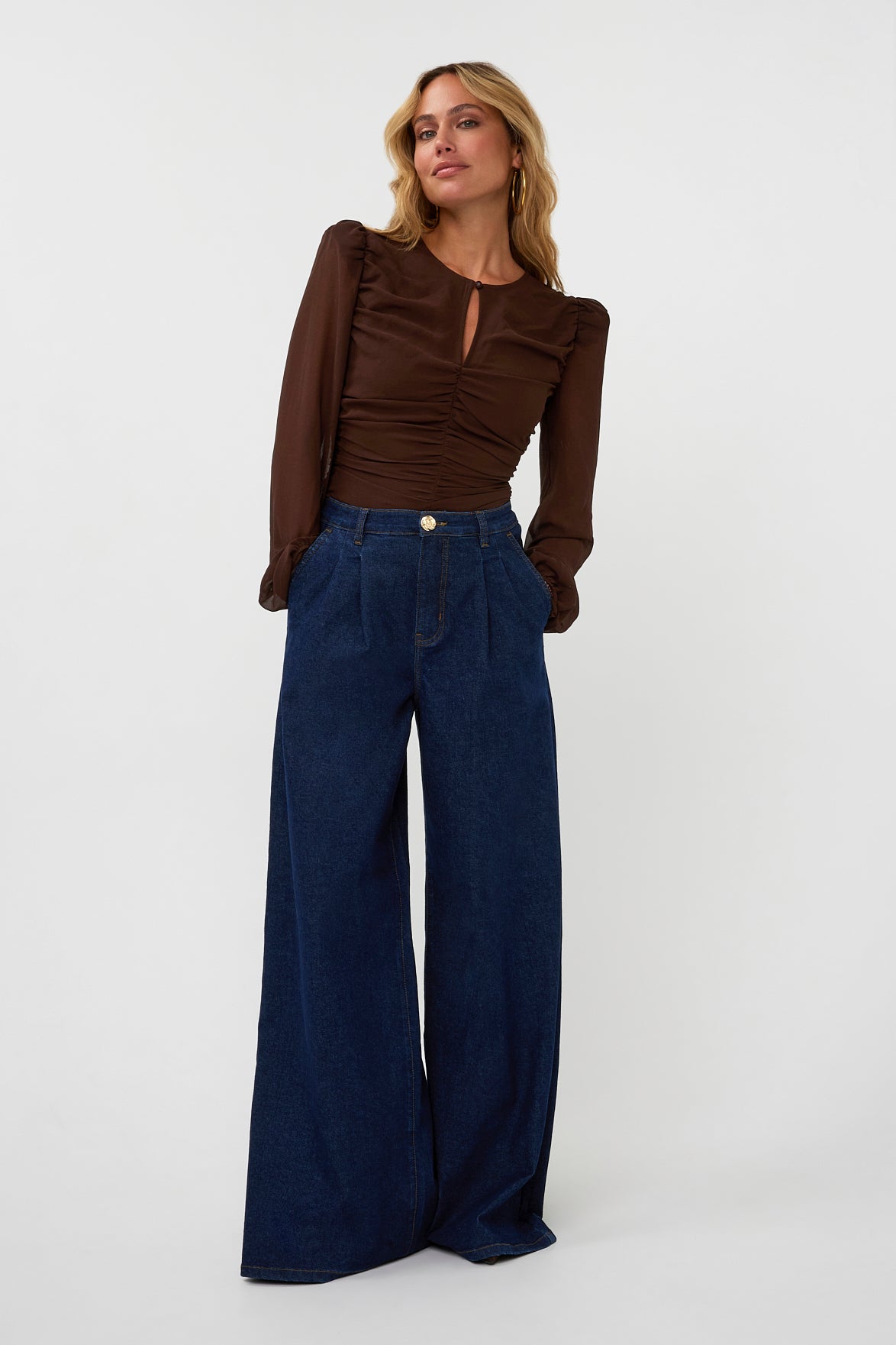 AMAYA Amsterdam 264-35 Aria pants-blue denim