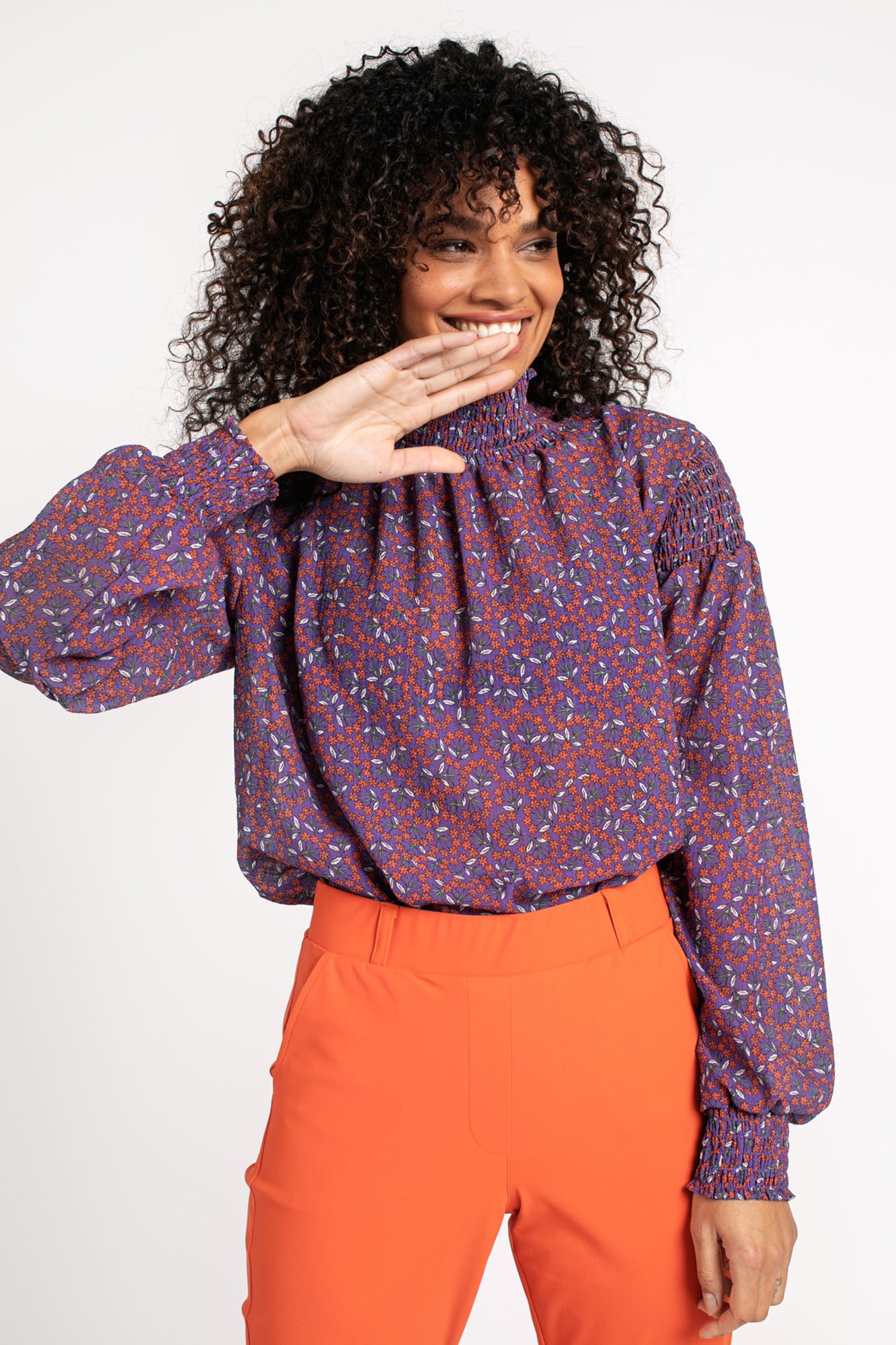 Studio Anneloes 08260 Dakota flower twig blouse
