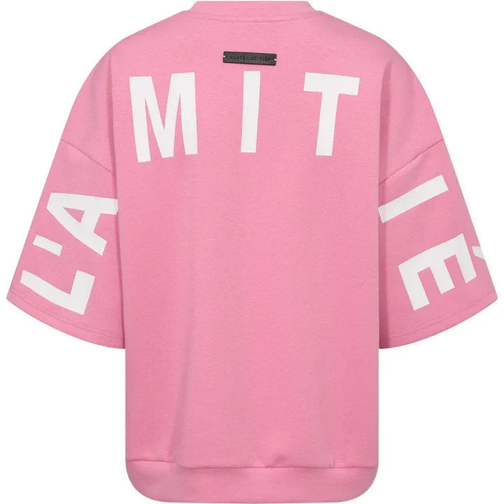 HAUTE L'AMITIE HL10461 MaxiSplit SSLogo Sweat
