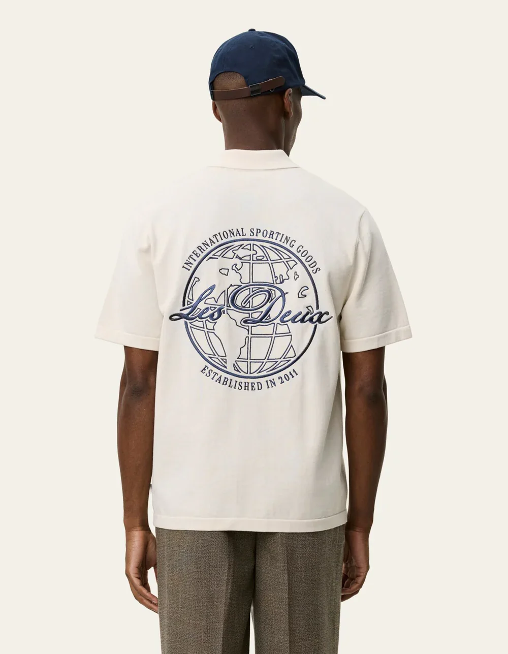 LES DEUX 1001334 Emmett Globe Knitted Shirt