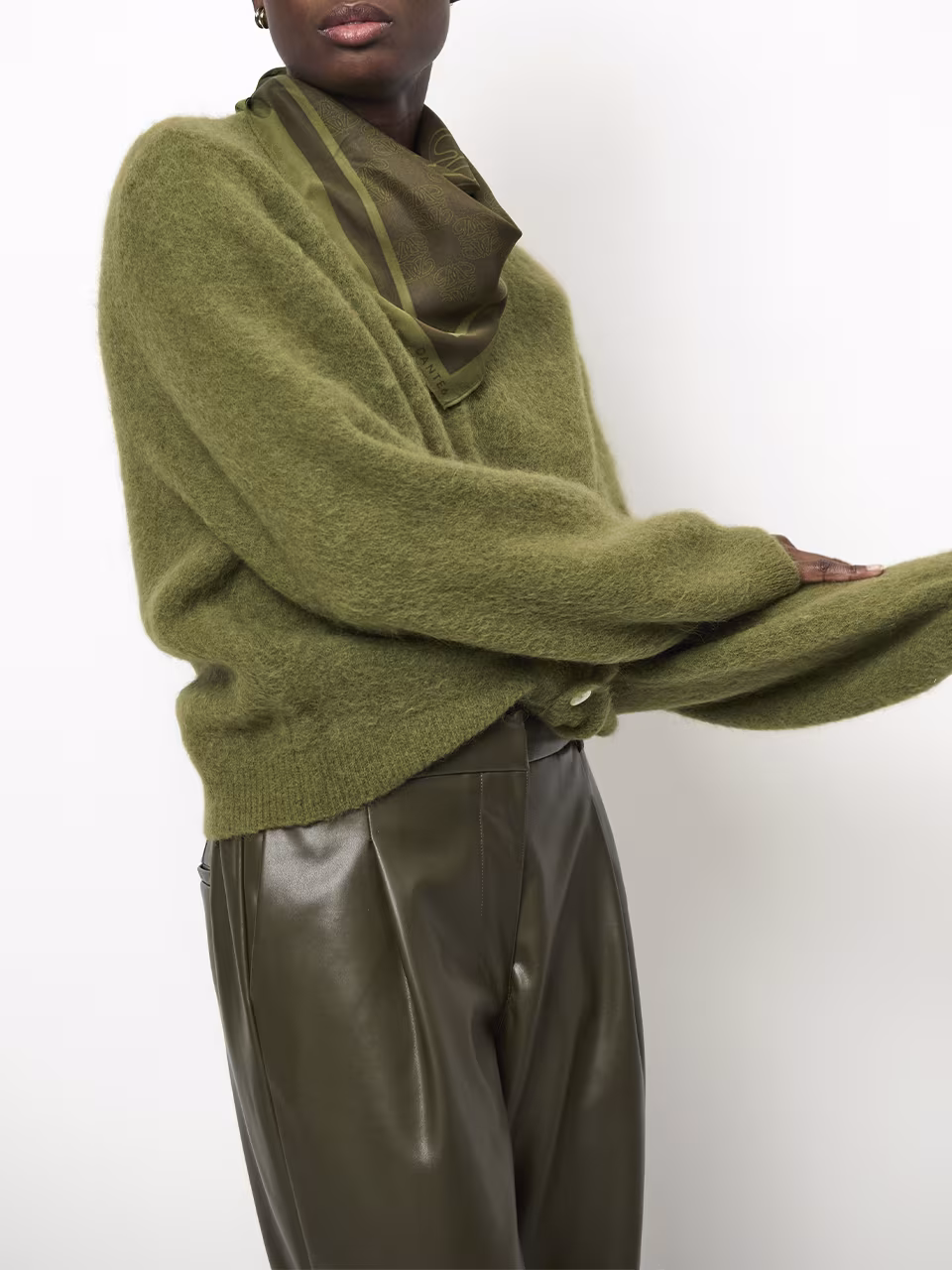 DANTE 06 263125 Minora fauxL Barrel Pants