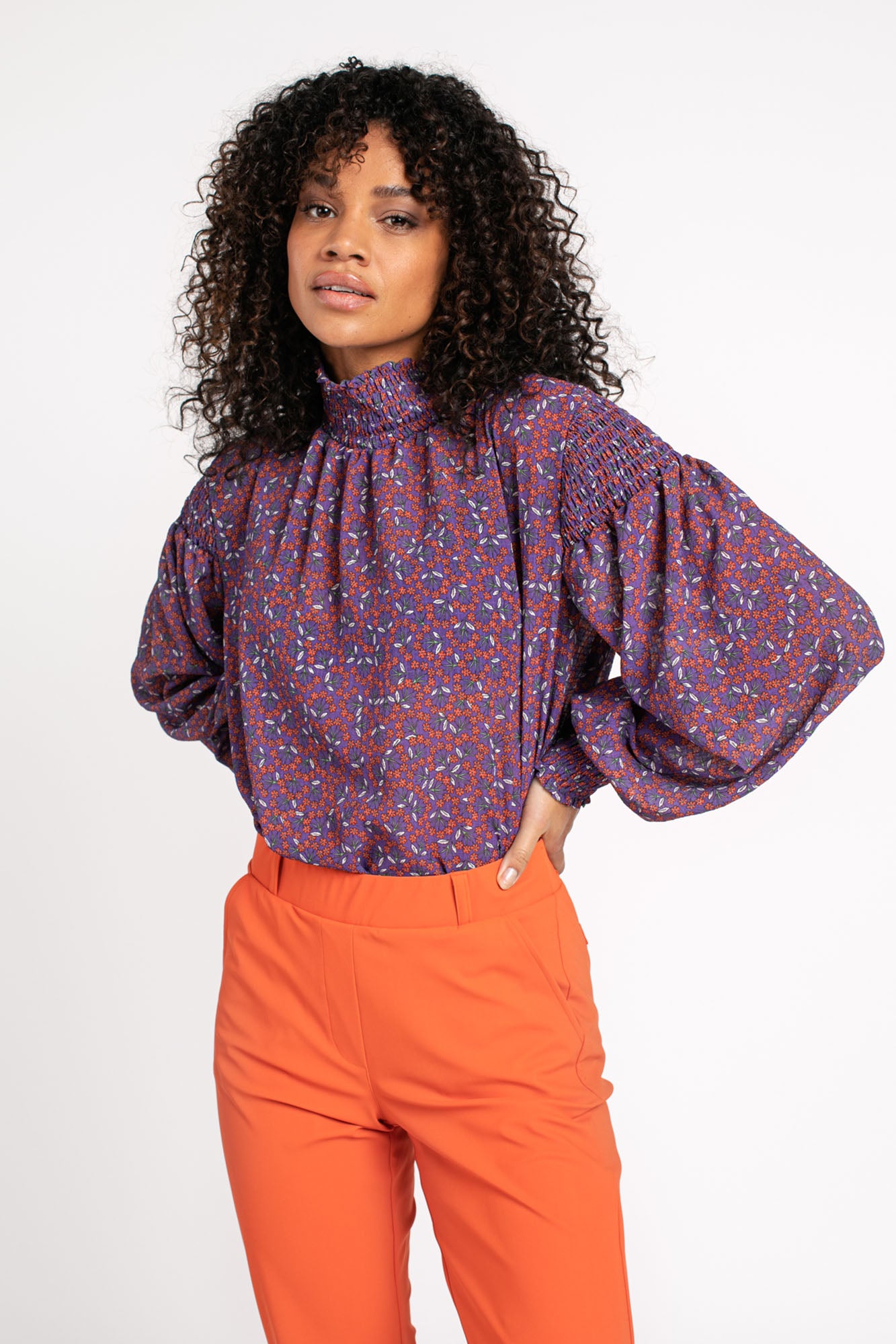 Studio Anneloes 08260 Dakota flower twig blouse