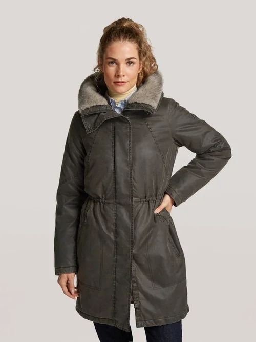 RESET LR03060263 MONTAGNA parka - chestnut
