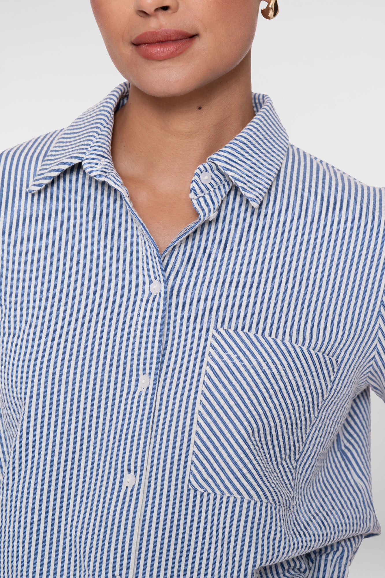 GEISHA 63474-20 Blouse km streep