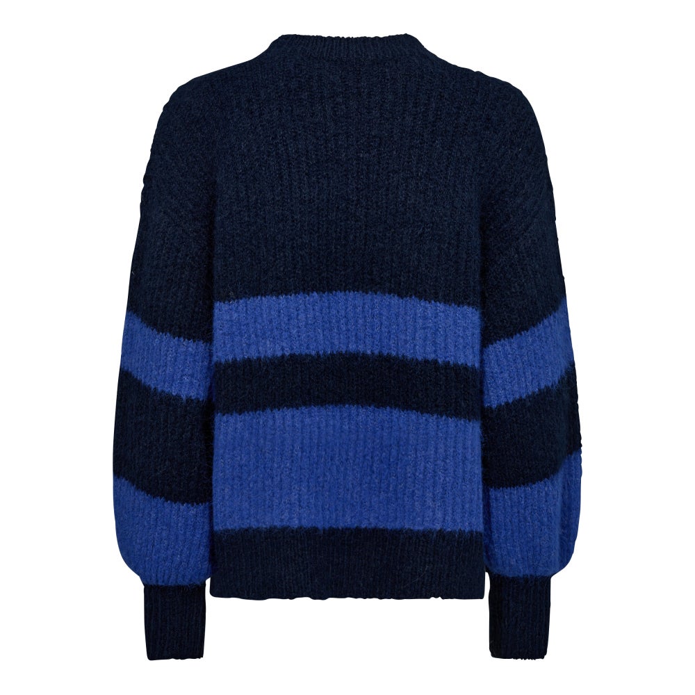CO'COUTURE 32147 CoralieCC Block Rib Knit - Navy