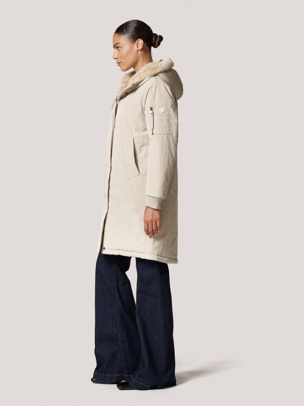 CREENSTONE CSN0760263 Vaka coat - sand