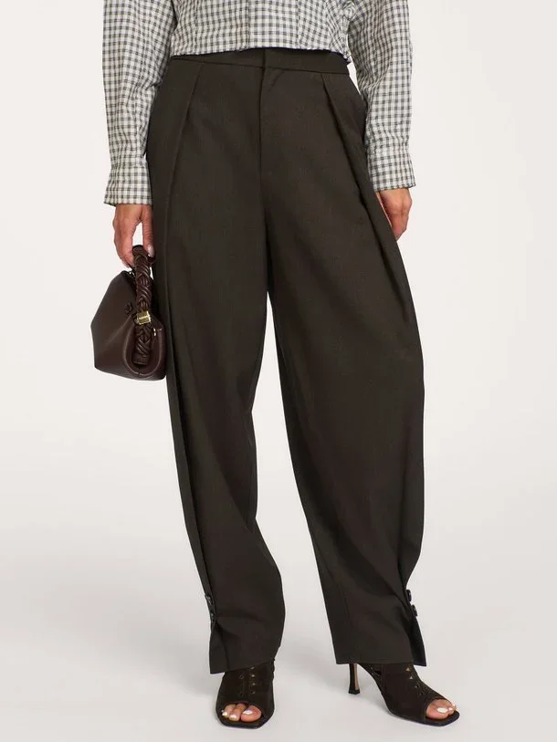 HAUTE L'AMITIE HL10864 Zeppe Pleat Tall Pants