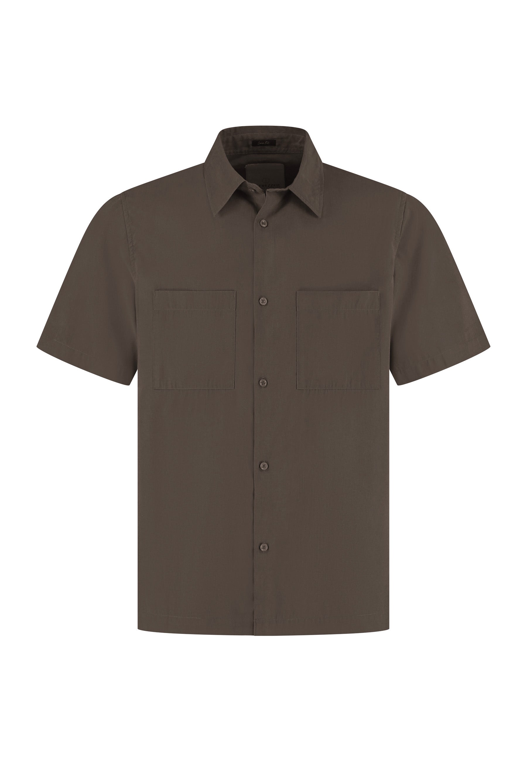 DSTREZZED 311516 Samuel Summer Shirt - Dk. Brown