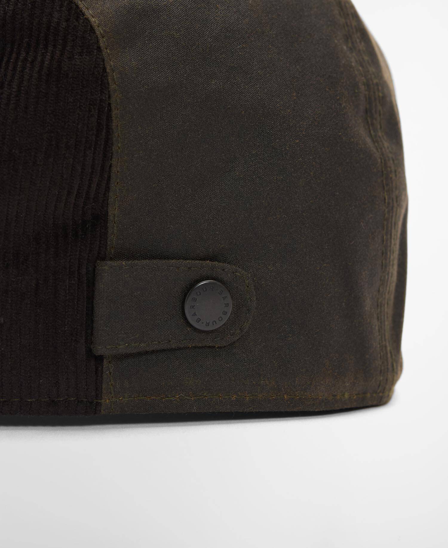 BARBOUR MHA0977 Ashby Flat Cap - olijfgroen