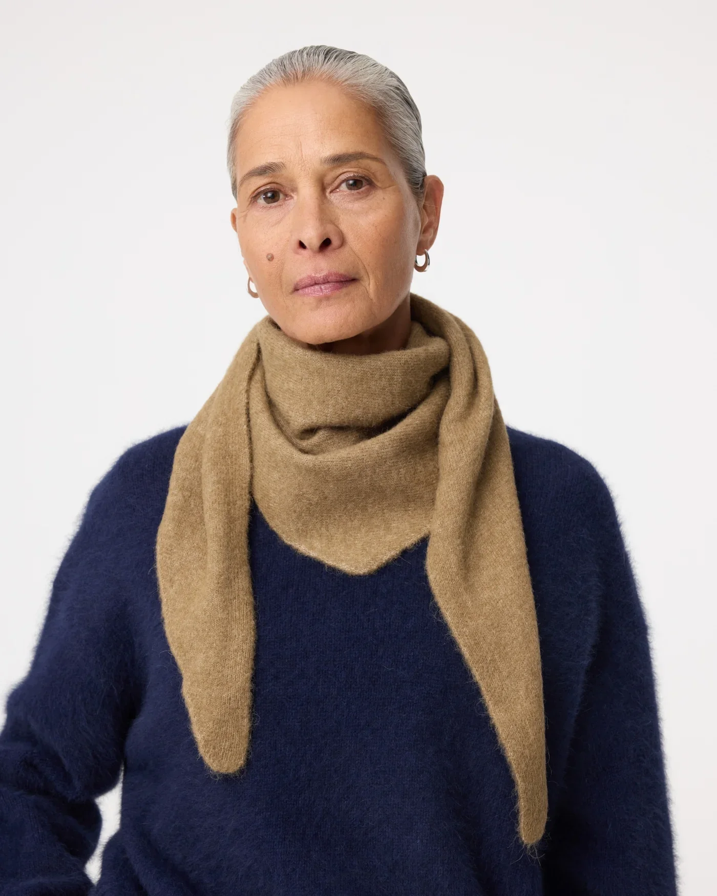 KNIT-TED 262P089 Tricja Scarf - hazel