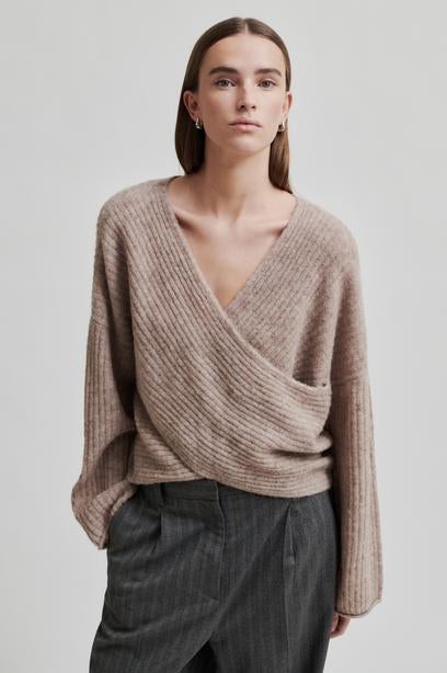 SECOND FEMALE 57453 Ymma Knit Open Back