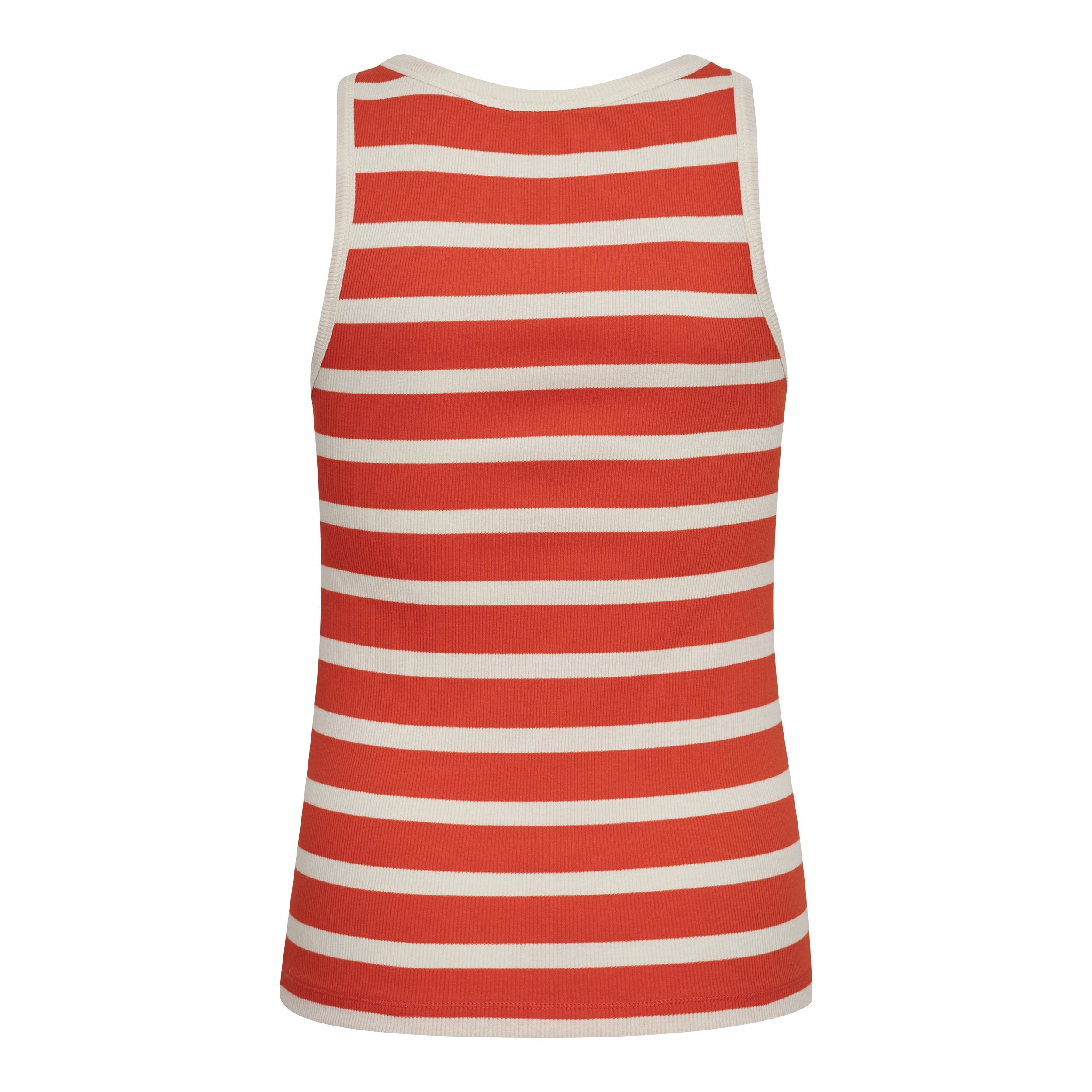 CO'COUTURE 33207 GrannyCC Rib Emb TankTop-flame