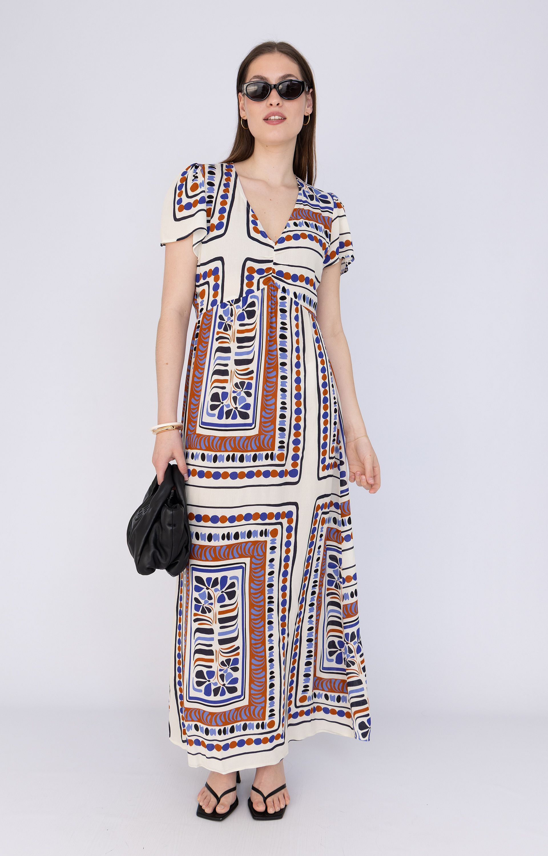 ANNA 43A06-03817 Jurk Dessin