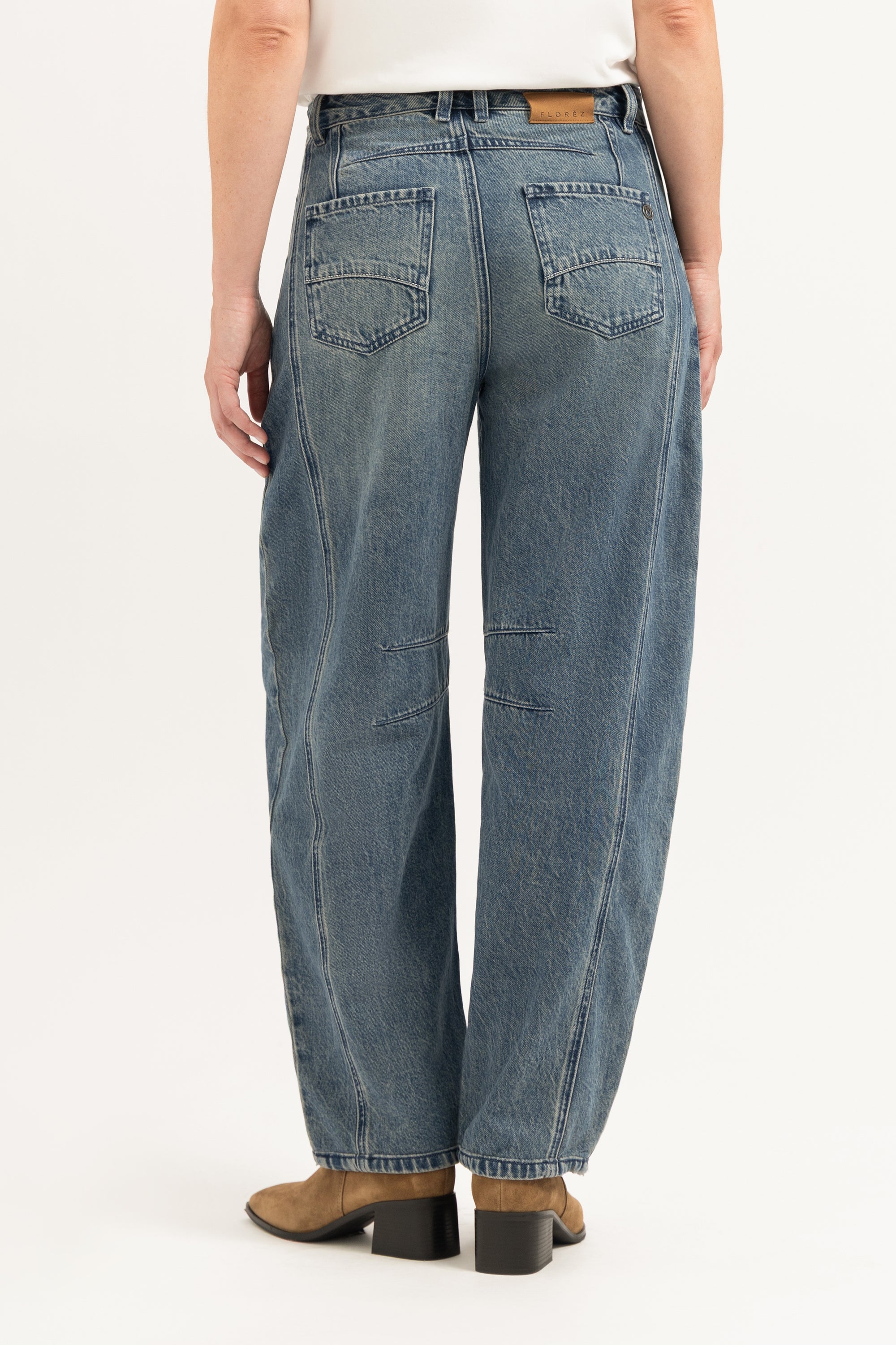 FLORÈZ CR0291 Simmy barrel jeans