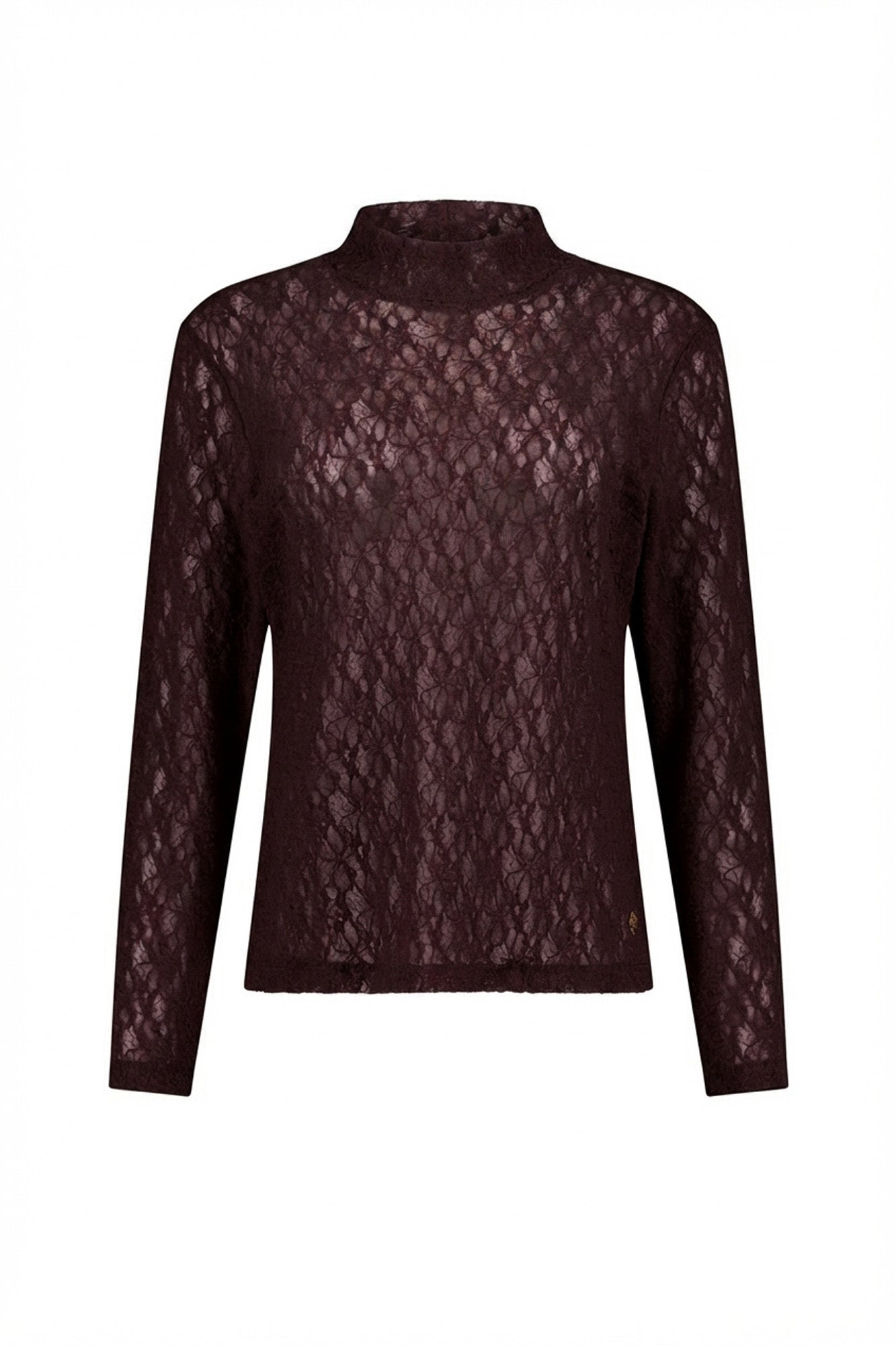 STUDIO ANNELOES 14237 Reagan lace col top
